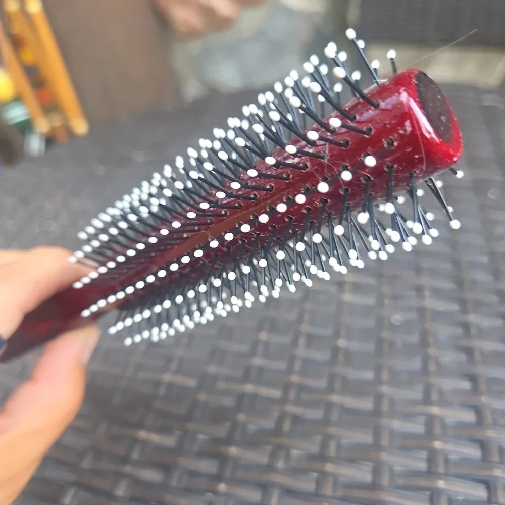 Spornette Vintage Round Tip Bristle Hair Brush #822 P-T Taiwan